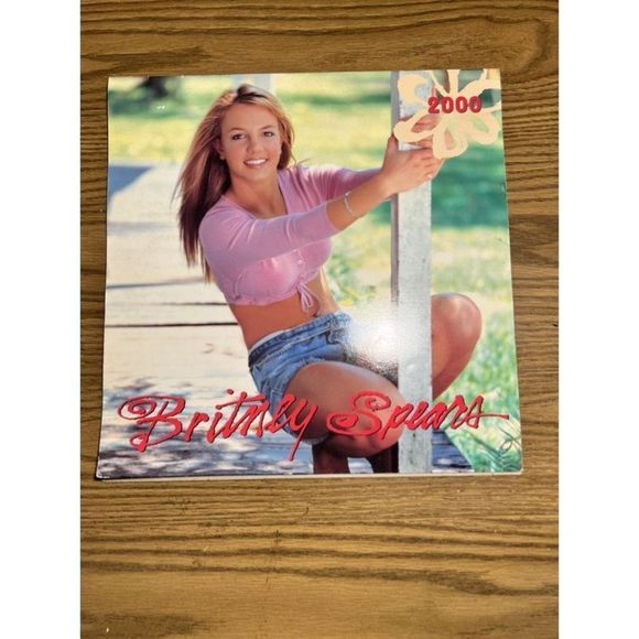 Britney Spears Other - NWOT Vintage 2000 Britney Spears Collectible Wall Calendar
